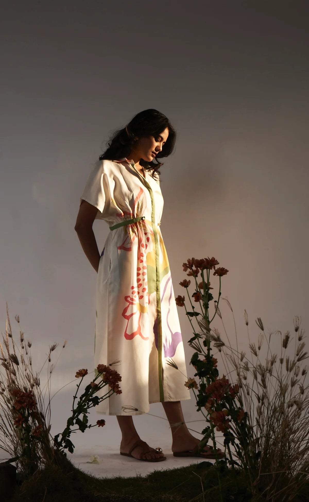 Floral Breeze Flowing Maxi Dress