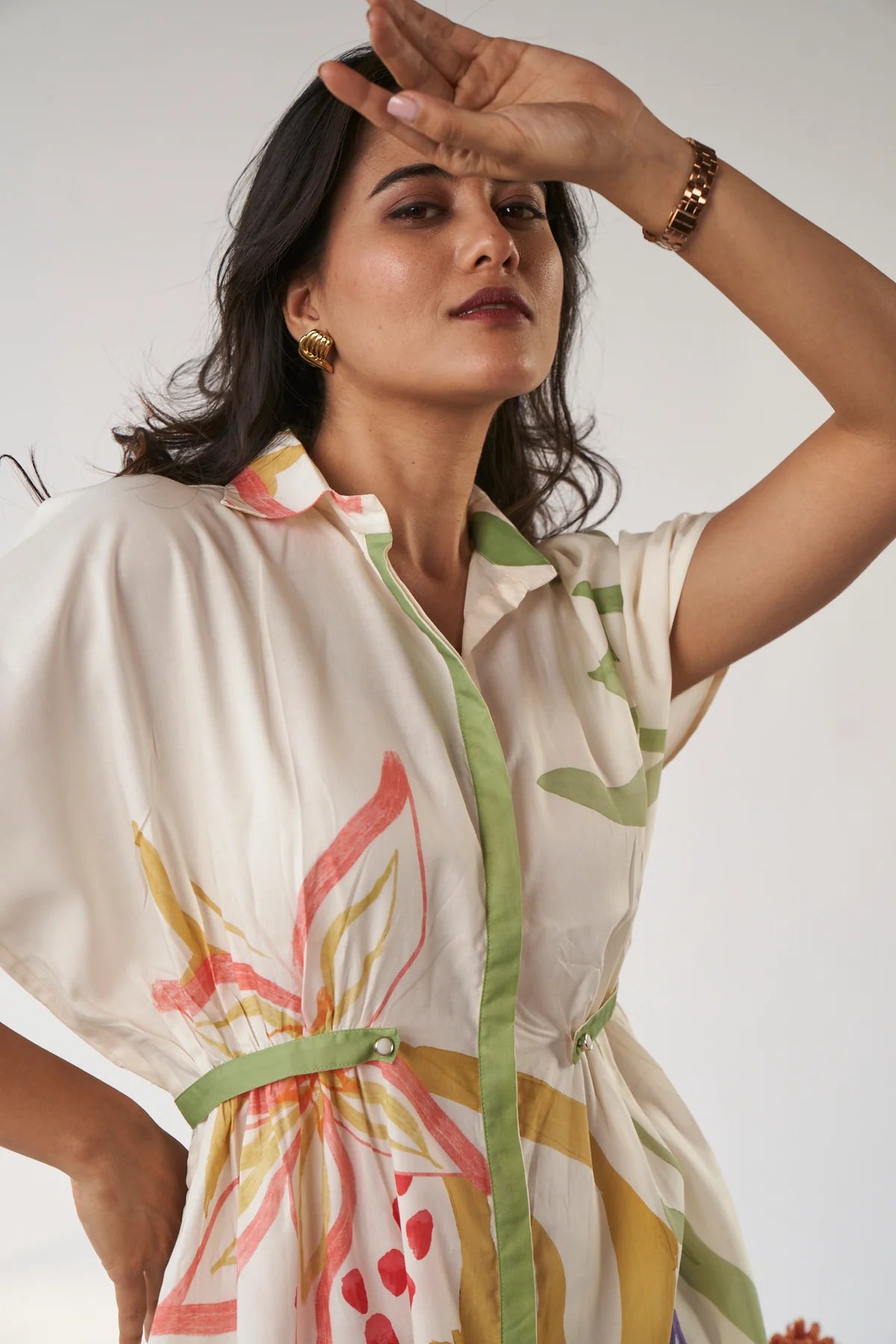 Floral Breeze Flowing Maxi Dress