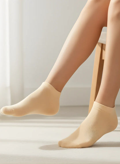 Apricot Comfort Ankle Socks