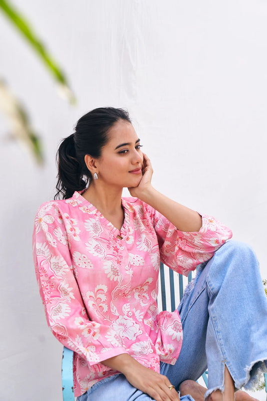 Lightweight Cotton Summer Comfort Top