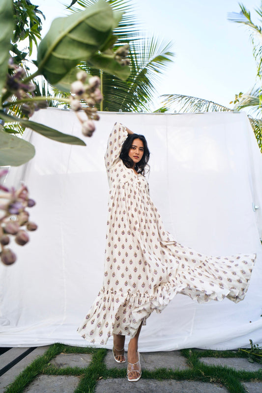 Eternal Elegance Flowing Maxi Dress
